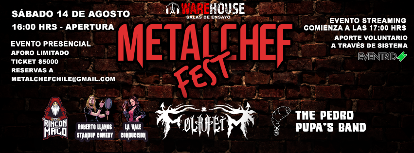 NACIONAL | Warehouse presenta: Metalchef Fest