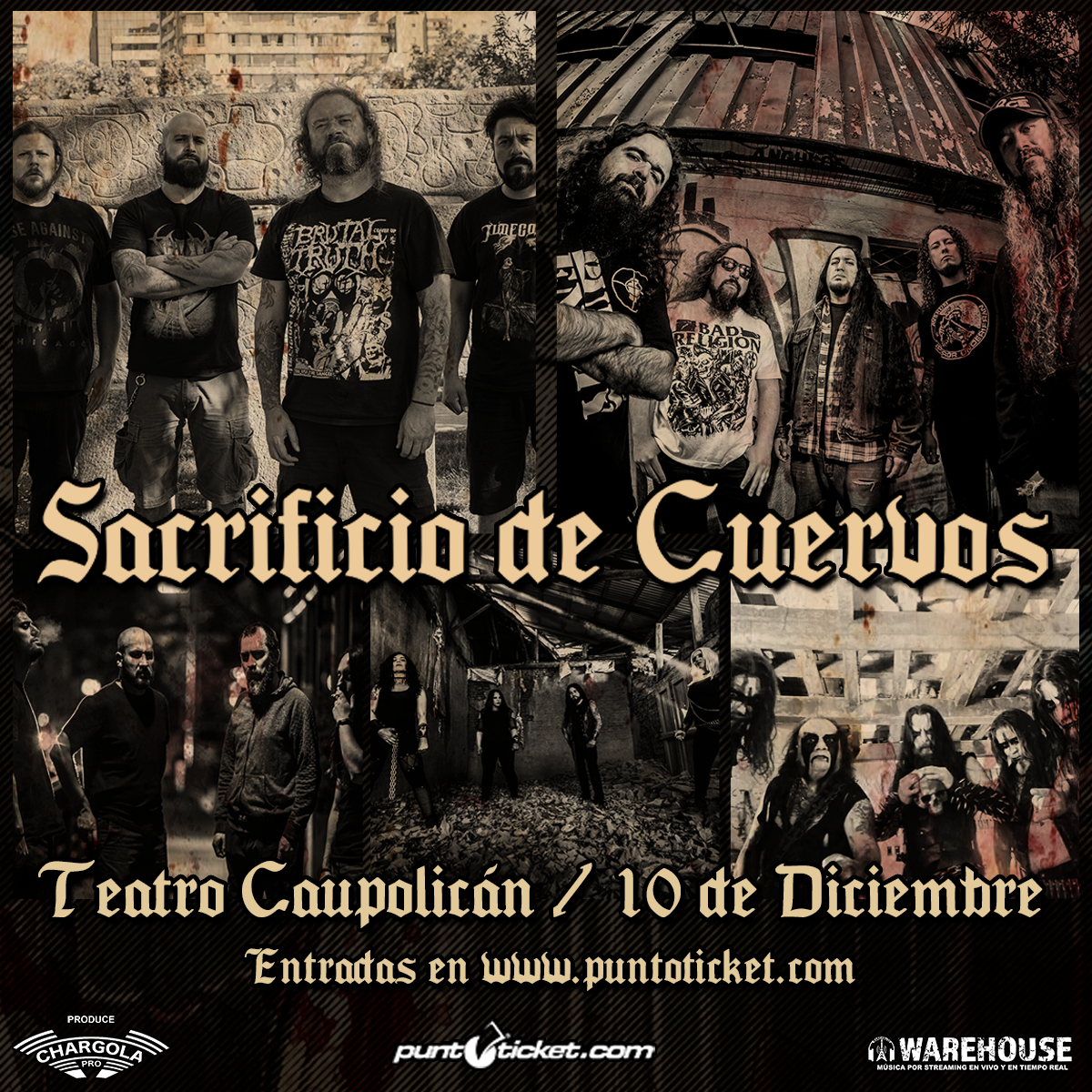 NACIONAL | Últimas entradas disponibles para “Sacrificio De Cuervos”