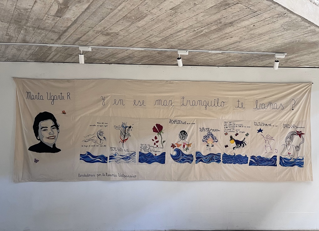 EVENTOS | Colectivo Bordadoras por la Memoria de Valparaíso inaugura exposición que relata la historia de resistencia de mujeres militantes en dictadura