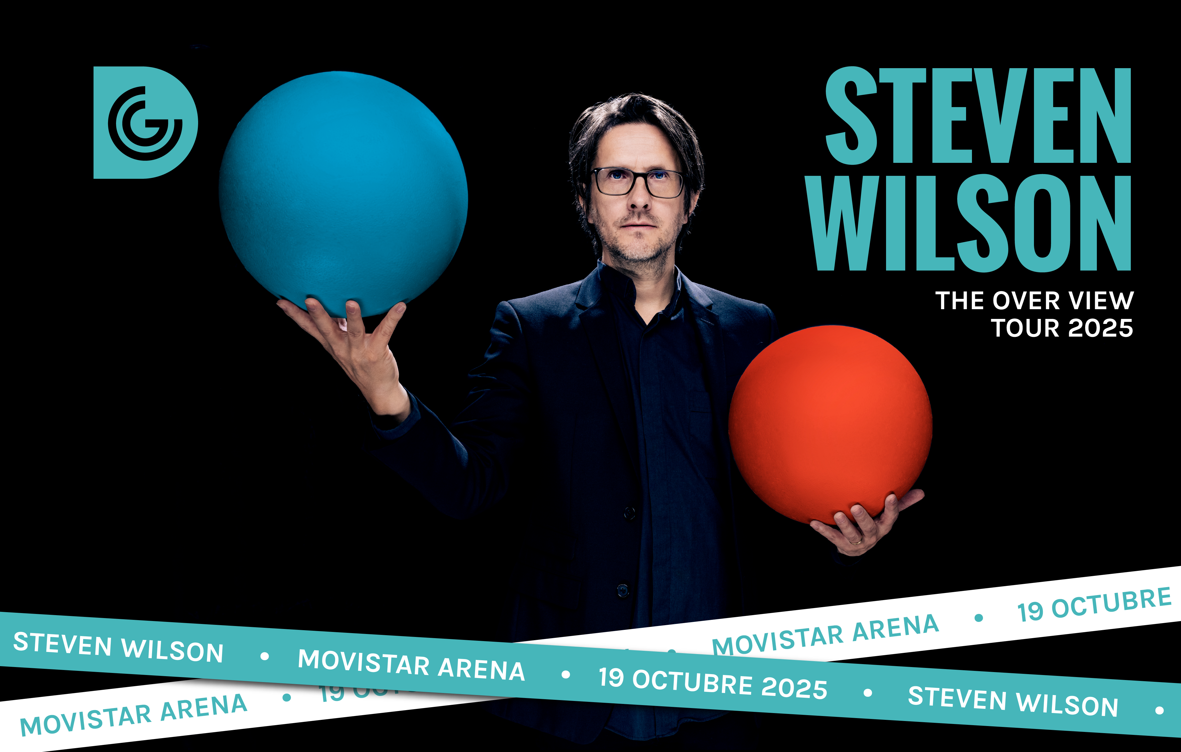 EVENTOS |  STEVEN WILSON REGRESA A CHILE CON  THE OVERVIEW TOUR CON UN ÚNICO SHOW
