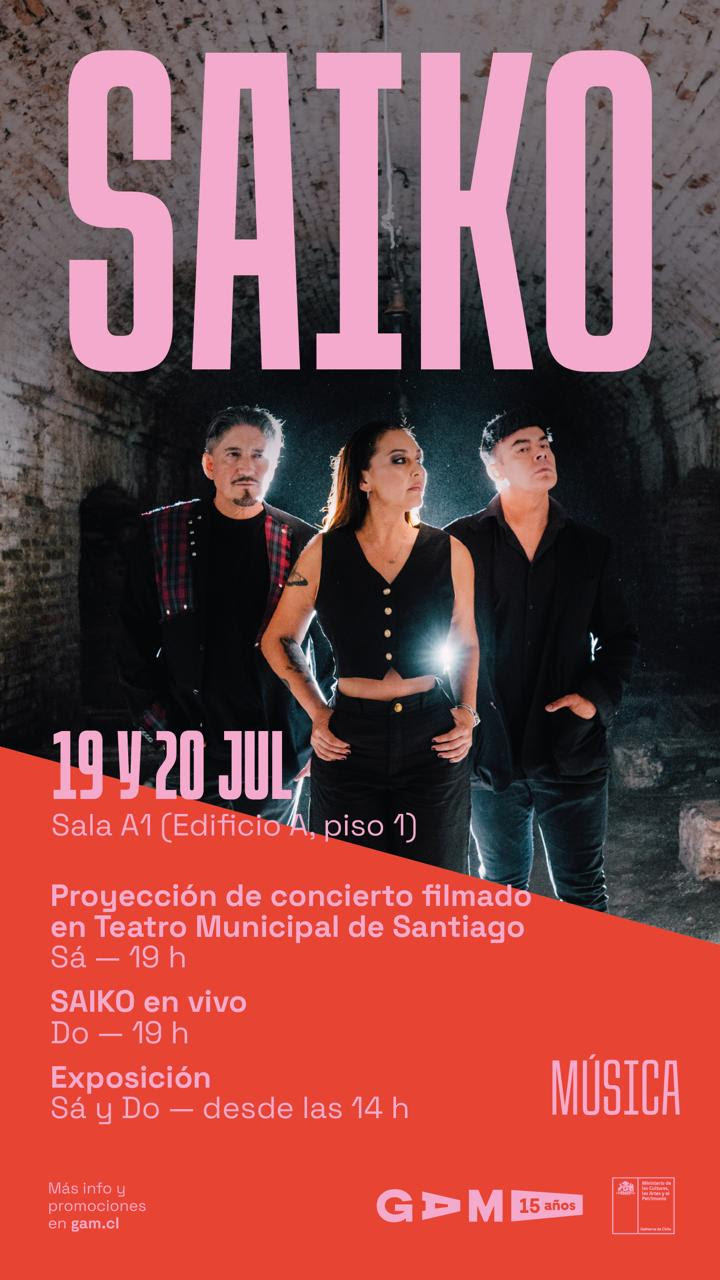 EVENTOS | ¡Agenda la fecha! Saiko celebrará sus 25 años con una serie de actividades en el GAM