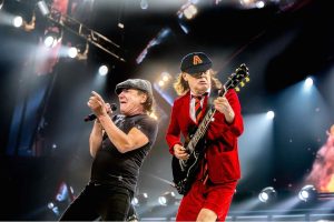 AC/DC in concert at the MGM Grand Garden Arena, Las Vegas, America - 05 Feb 2016