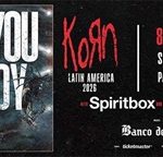 EVENTOS | Korn vuelve a Chile tras ocho años y lidera la agenda de mayo en Ticketmaster.