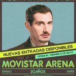 EVENTOS | Alex Anwandter habilita nuevas entradas para su concierto de 20 años en Movistar Arena