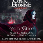 EVENTOS | Pánico encabeza edición 2026 de Open Blondie