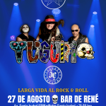 EVENTOS | TUGURIO VUELVE A LA CARGA CON PURO ROCK & ROLL JUNTO A JUGUETE ENFERMO, ESTE JUEVES 27 DE AGOSTO EN BAR DE RENÉ.